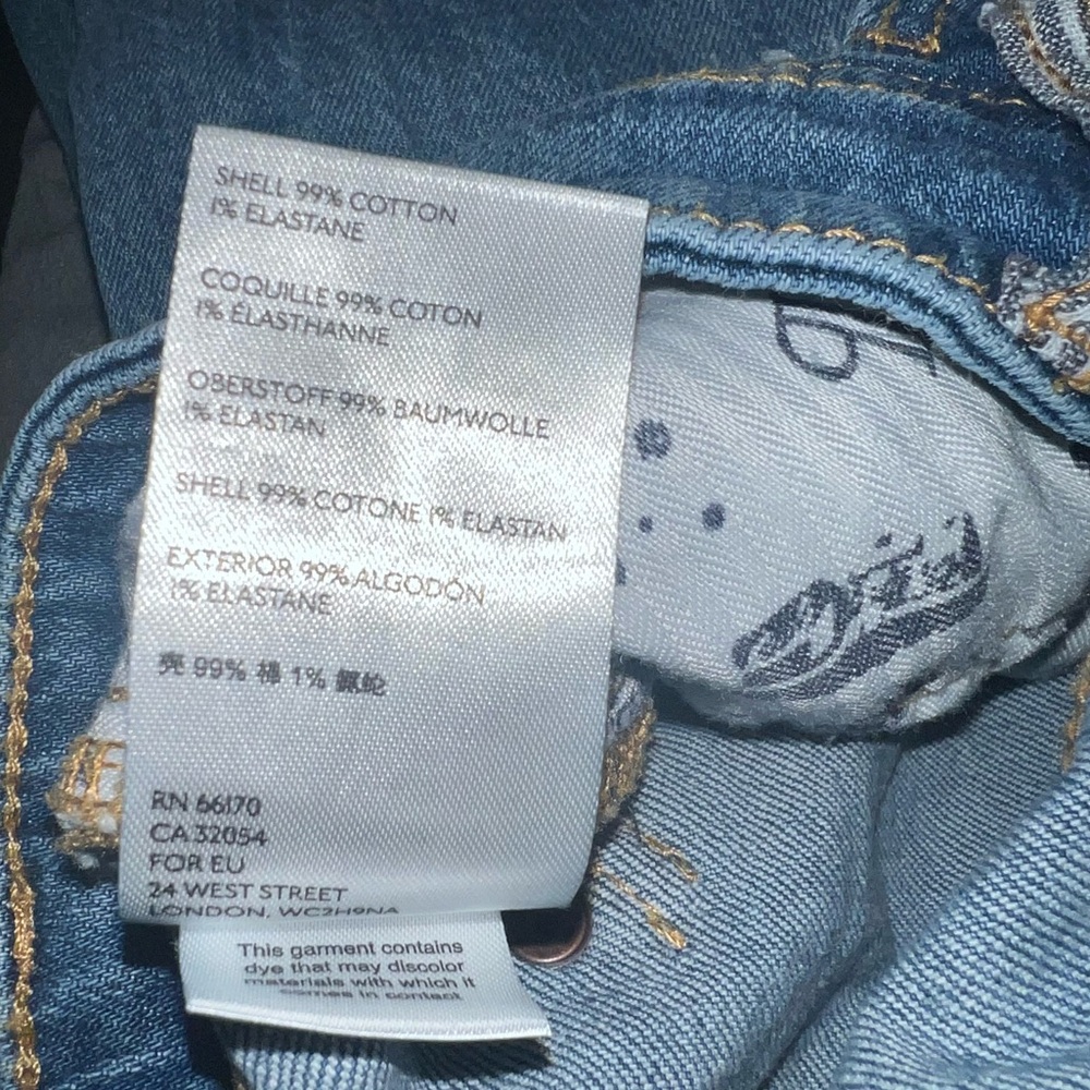Pilcro by Antropologie slim boyfriend jeans size 28 - Picture 13 of 13